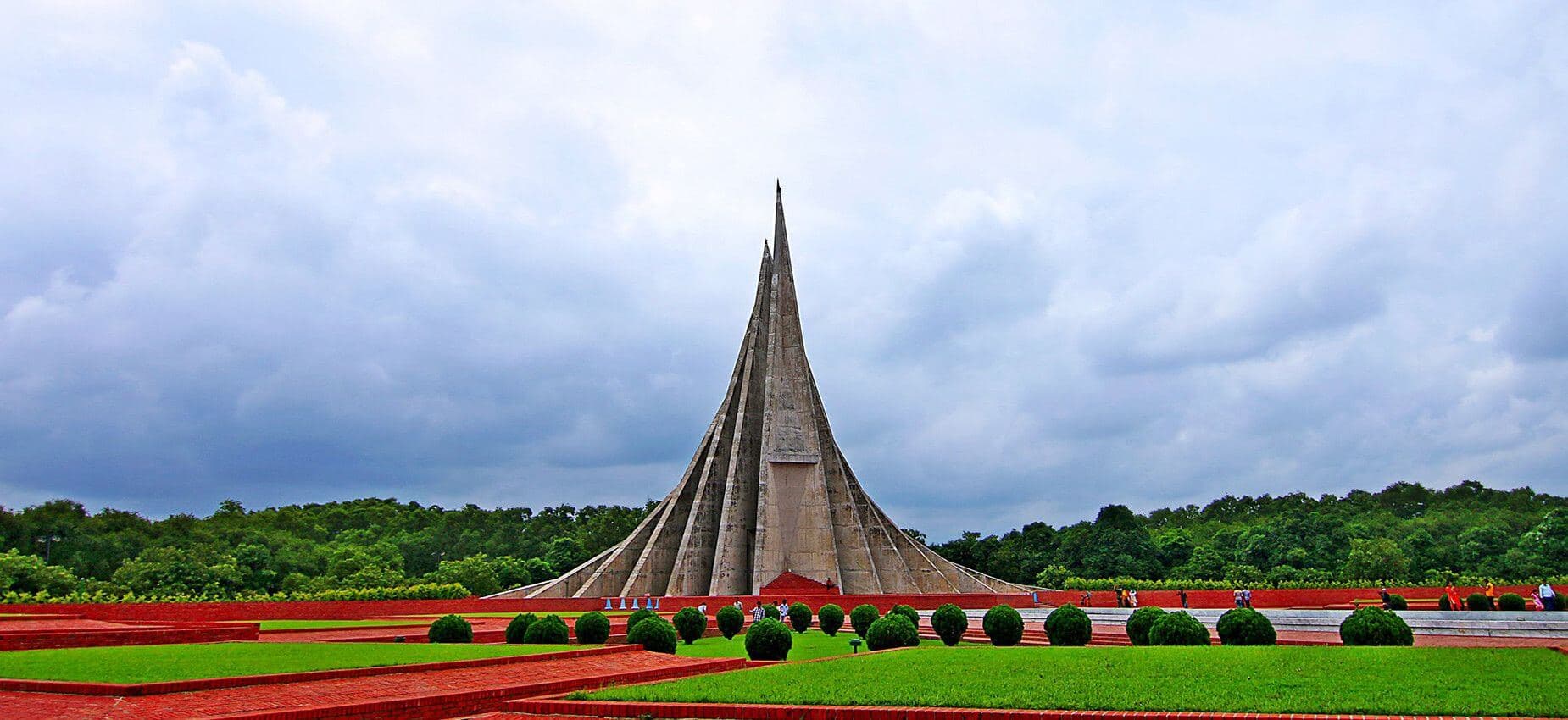 National Martyrs' Memorial in Savar, Bangladesh